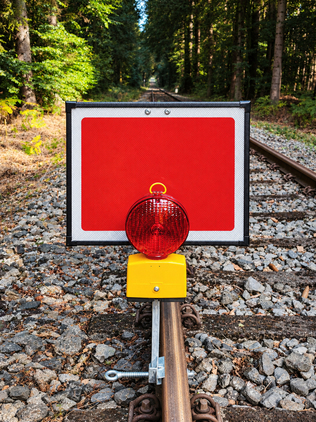 SH2-Signal/Schutzhalt mit Kantenschutz